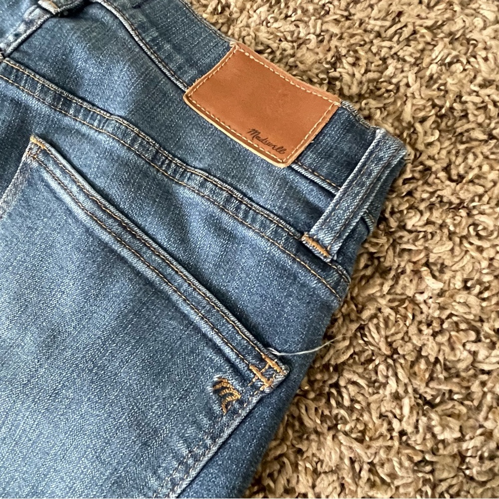 MADEWELL Denim Roadtripper Mid-Rise Skinny Sustainable Jeans Women's Size 29 - Picture 8 of 15